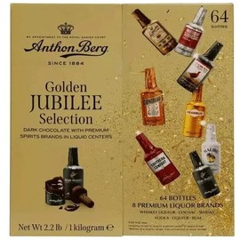 Anthon Berg Dark Chocolate Liqueur Liquor Bottles 64 count 2.2 lbs FRESH2025