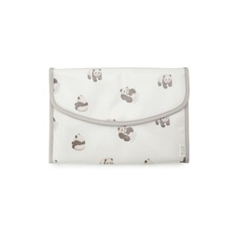 Gelato Pique PWGG235546 Women's OWHT Panda Pattern Maternal and Child Notebook Case L, OWHT