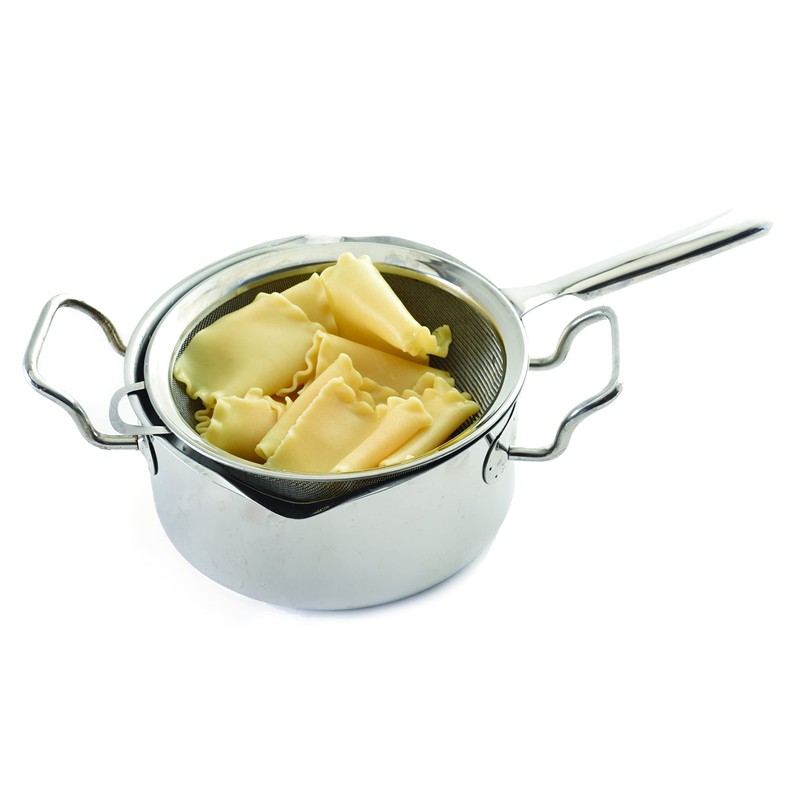 Norpro 2155 KRONA Stainless Steel Double Mesh Strainer, 6", As