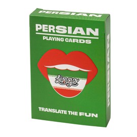 Persian Lingo Playing Cards | Travel Flashcards | Learn Persian Vocabulary in A Fun & Easy Way | 52 Essential Translations