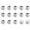 PATIKIL M6 x 5 mm Nylon Tip Mining Screw 15