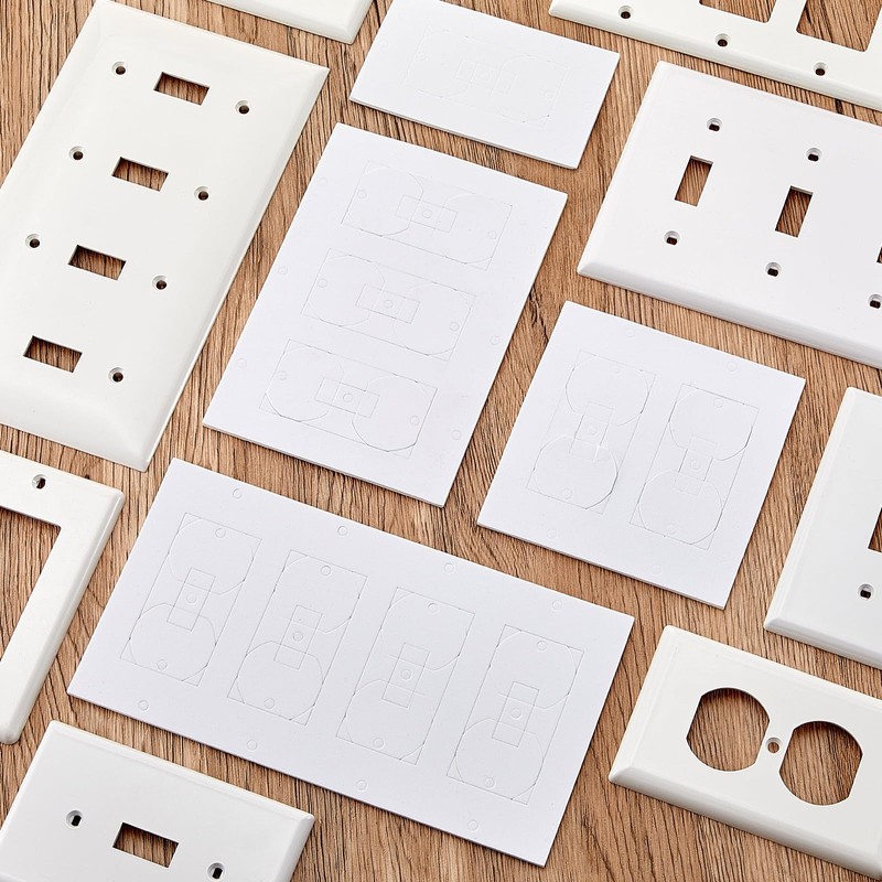 Tondiamo 43 Pcs Wall Plate Insulation and Draft Sealers Foam