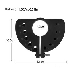Drill Bit Sharpener - Right Angle Drill Attachment, Drill Bit Grinding Attachment Sharpener for All Bits, Electric Drill Bit Grinder Tool, Multi-Specification Drill Bit Grinding (Black)