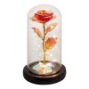 KH Rosa Eterna Led Encapsulad Cristal Regalo San Valentín Novia