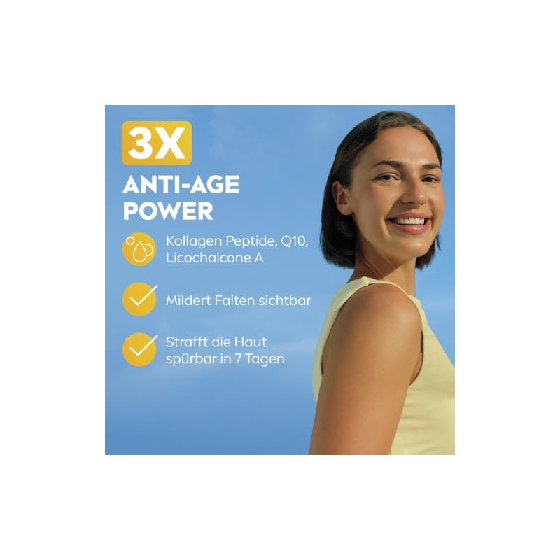 NIVEA SUN Sun Protection with SPF 50+, Firming Face Sun
