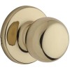 Weiser NEW WEISER LOCK FAIRFAX PASSAGE KNOB POLISHED BRASS, EASY
