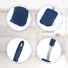 KINBOM 2pcs Small Silicone Cookie Spatulas, Mini Silicone Spatula Set