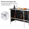 REDCAMP Portable Bar Table, Pop Up Folding Mobile Bar Bartender