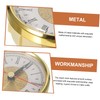 FUNOMOCYA Retro Quartz Clock Insert Round DIY Clock Face with