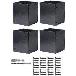 Protectores De Base De Postes En Acero Inoxidable, Columna D