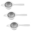 Oiieco Tea Filter, 3 Pcs Stainless Steel Tea Strainer Creative