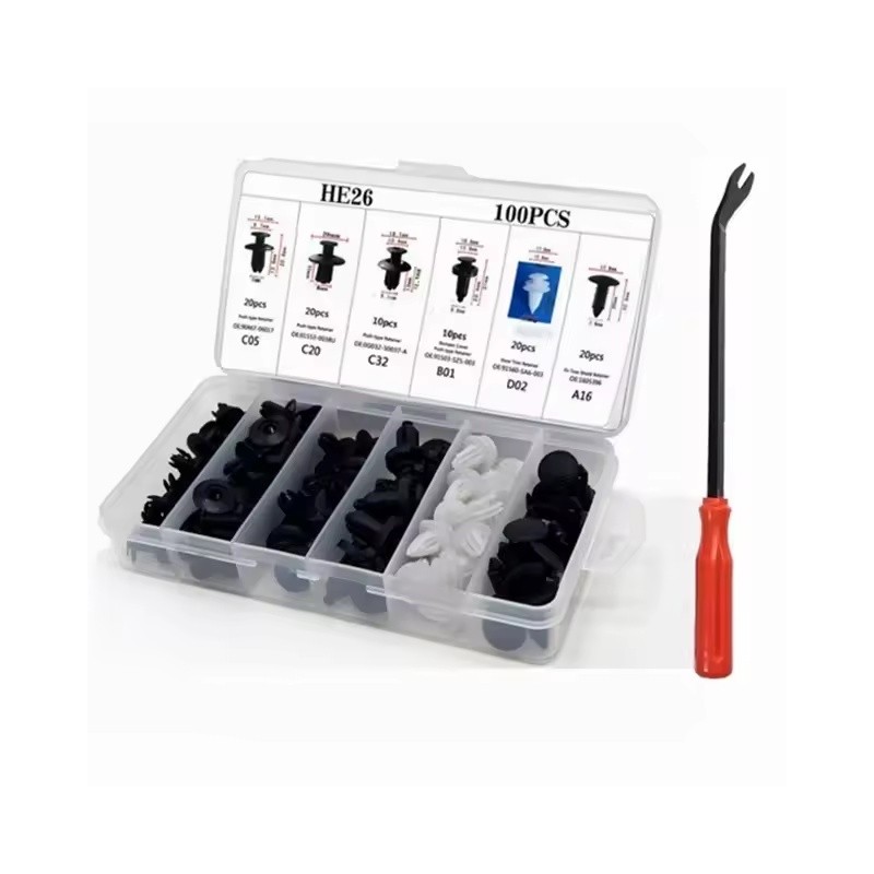 Automotive Trim Retainer Clip Kit for Car Panel Repairs –