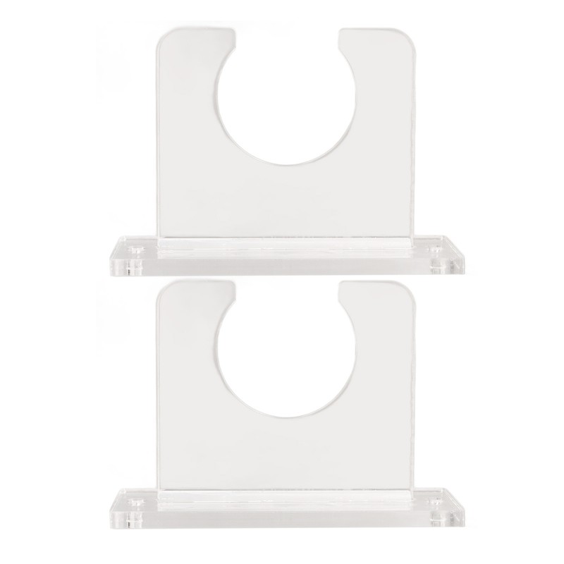 2pcs Baseball Bat Holder for Vertical Display Sturdy Acrylic Bat