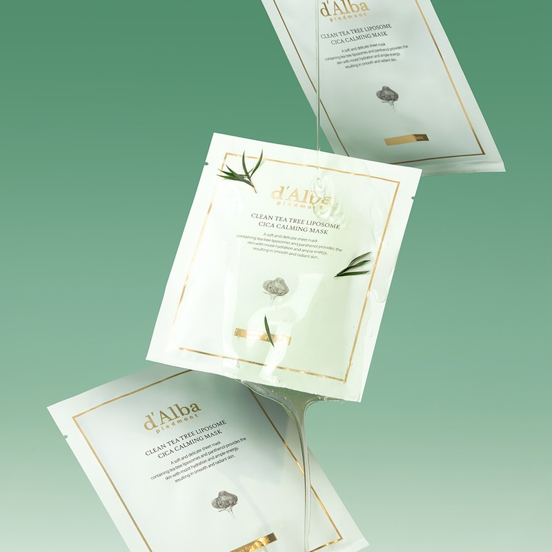Dalva [Total 20 sheets] Dalba Vegan Tea Tree Cica Calming