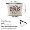 WCGXKO Yaya's Travel Bag Visit Hug Spoil Repeat Makeup Bag
