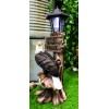 Ebros 'Home of The Brave' Patriotic Eagle Night Light Statue