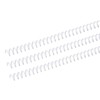 100PCS Spiral Binding Coils 48 Loops 4:1 Pitch A4 Paper