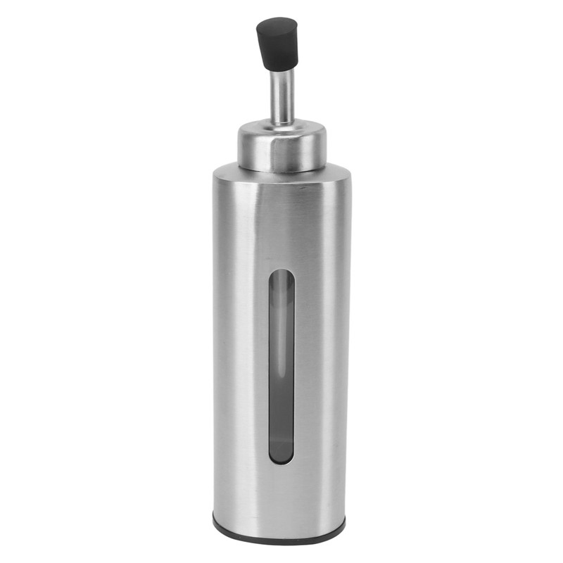 220ml Oil Dispenser Bottle Stainless Steel Oil Bottle Sauce Container