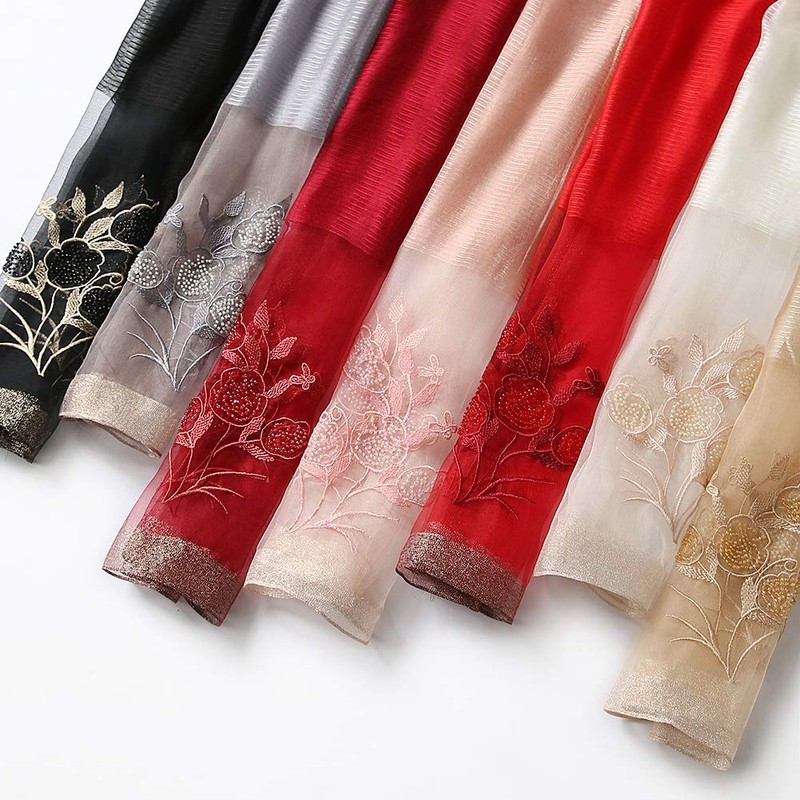 [ANMIDA] Amida Silk Stole Large Size Silk Shawl Shawl Silk
