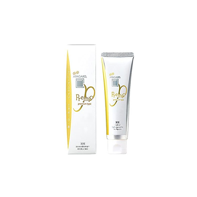 Apagard Premio Toothpaste 100g, Nanohydroxyapatite Remineralizing Teeth Whitening Xylitol