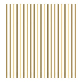 21 Pieces ‎3/32" x 3.94" Brass Rods, Sutemribor Brass Solid Round Rod Lathe Bar Stock for Craft Making, Handle Pin, 3/32" in Diameter, 3.94" in Length