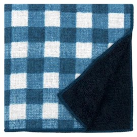 Hamamonyo Washed Towel Handkerchief, Rough Gingham Check