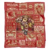 Football Blanket Gifts for Men 50" X 60", City Football