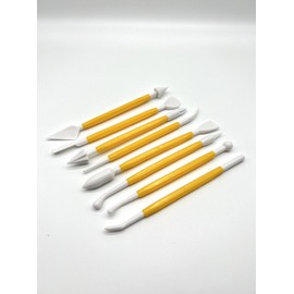 Unbranded Kids Plastic Modeling Clay Tools Smoother Edges Pottery Clay Sculpting Tools