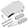 Brake Pedal Foot Pegs Pad Cover with 2PCS Shifter Pegs