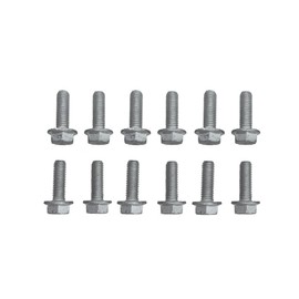 Exhaust Manifold Bolts, 12PCS 551696 M8 x 1.25 Thread Exhaust Manifold Header Bolt Set Fit for Chevy GM LS1 LS2 LS6 LS7 LSX 4.8L 5.3L 6.0L 6.2L 6506775AA,6507423AA,6507938AA,03413B,11518860