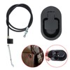 Recliner Replacement Parts Black Oval Recliner Pull Handle Sofa Chair