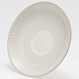 Narumi 52073-1946 Cup and Saucer, Raffle Platinum, Platinum, 5.9 inches (15 cm), Made in Japan