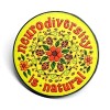 Neurodivergent Pin Badge Brooch Neurodiversity Is Natural Awareness Pin Badge
