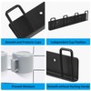 qiwuhai Pack of 2 Cup Holder Wall Mounted, Metal Cup