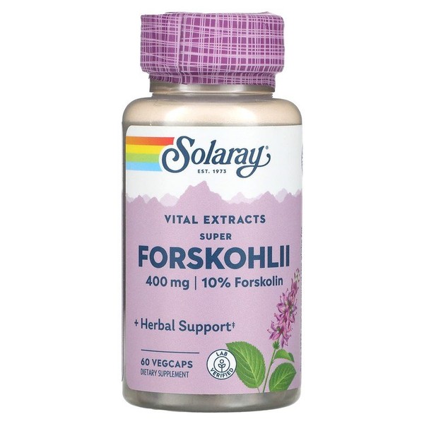 Ayurvedic Herb Super Forskohlii 400mg Veggie Capsules 60 Tablets / 아유르베다 허브 슈퍼 포스콜리 400mg 베지캡슐 60정