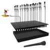 Larger Base 14 x 19 Holes Model Painting Stand Base