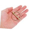 ORFOFE 8pcs Heavy Duty Lynch Pins with Rings Galvanized Pins