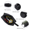 Pack of 2 Small Portable Tool Bag Waterproof Zip Storage
