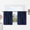 BGment Short Blackout Curtains 30 Inch Length for Small Windows