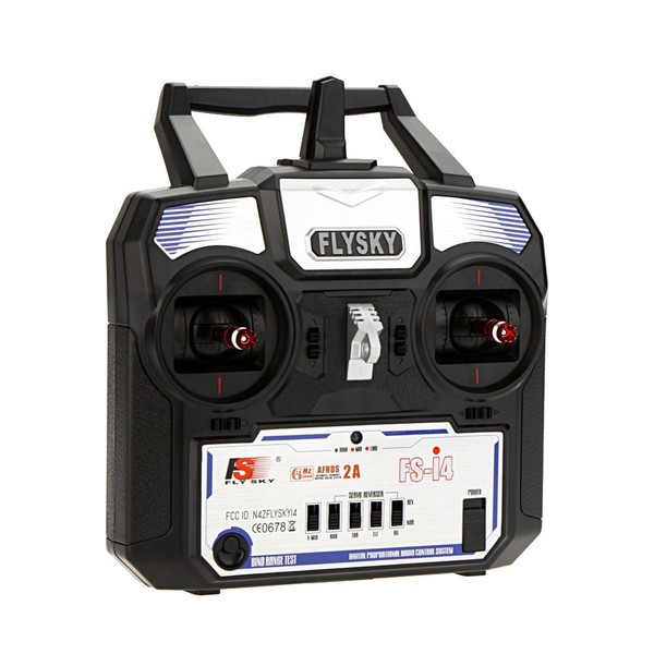Flysky FS-i4 AFHDS 2A 2.4GHz 4CH Radio System Transmitter for