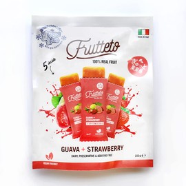 FRUTTETO Popsicle Guava & Strawberry 5 Pieces