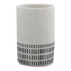 Spirella Vaso para CEPILLOS DE DIENTES Yuma Y Arena, White