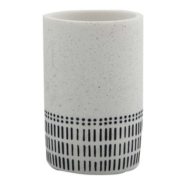 Spirella Vaso para CEPILLOS DE DIENTES Yuma Y Arena, White