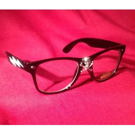 WILD THING GLASSES w/ Lightning Bolt Rick Vaughn from MAJOR LEAGUE! GO TRIBE!!