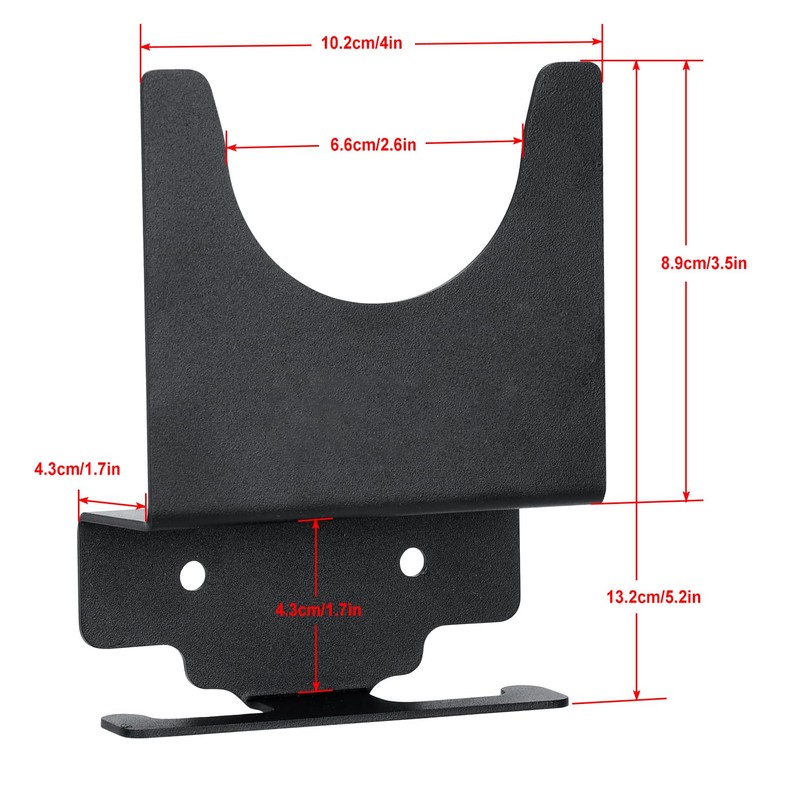 TOPOWN 2 Pieces Angle Grinder Holder Wall Mount Storage Hanger