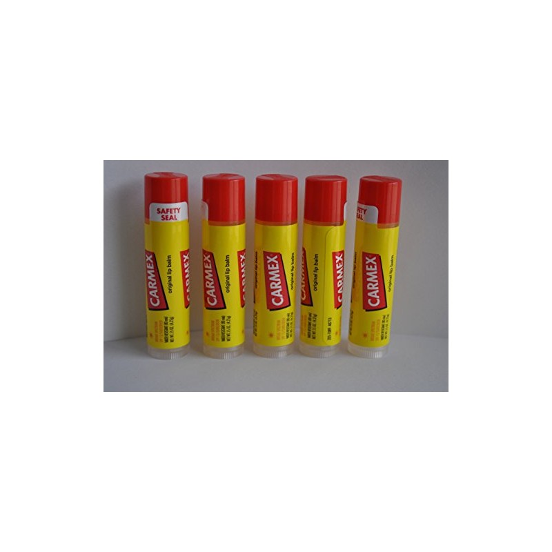 Carmex Bálsamo labial original (paquete de 5)
