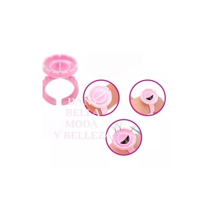 Dbmb 2 Pack De 100 Anillos Copa De Abanico Extensión