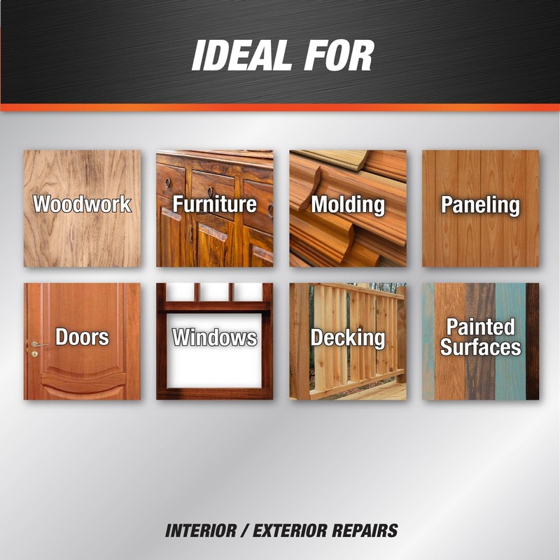 DAP 540 Series 00540 5.5oz Natural Plastic Wood-X W/Drydex, 5.5