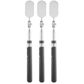 Micvtve 3 x telescopic inspection tool for checking the condition of the vehicle (oval)