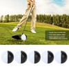 5PCS Two Colors Black White Putter Aiming Line Double Layer